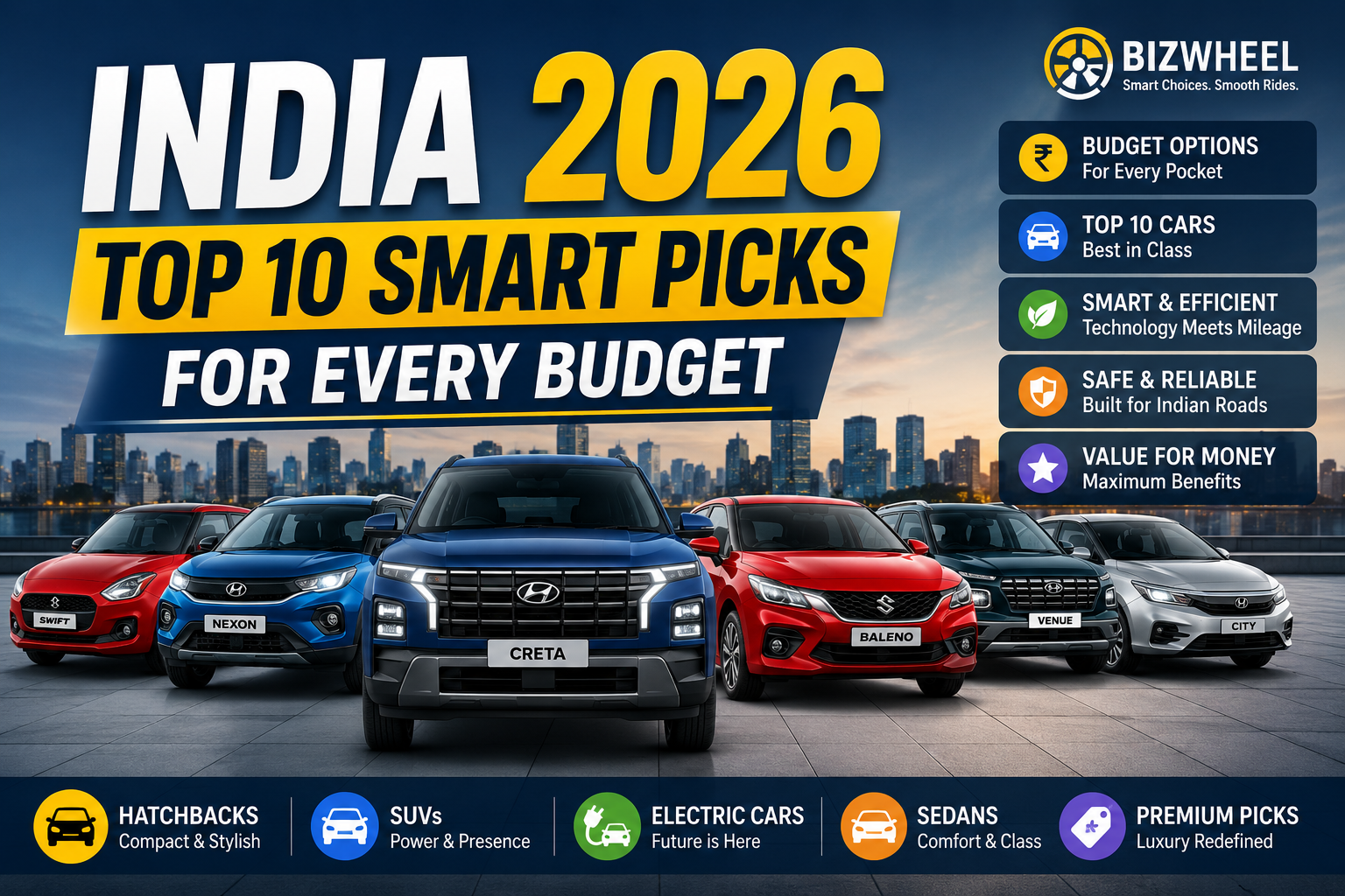 best cars in India 2026